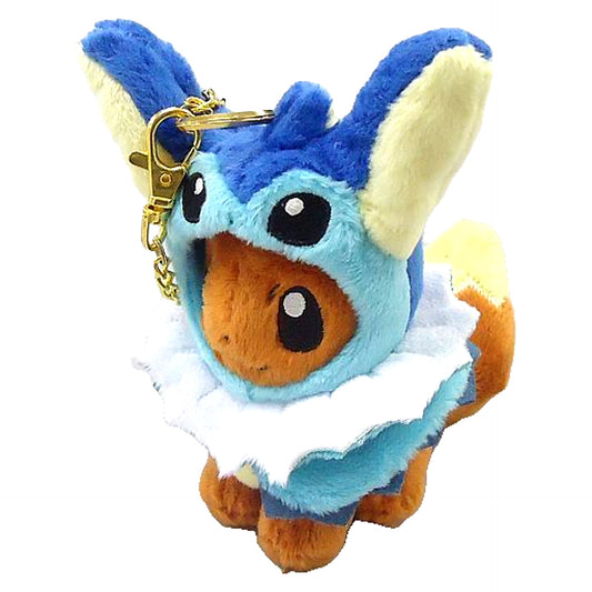 Eevee Vaporeon Pokemon Poncho Series Mascot Pokemon Center Limited Mascot [USED]