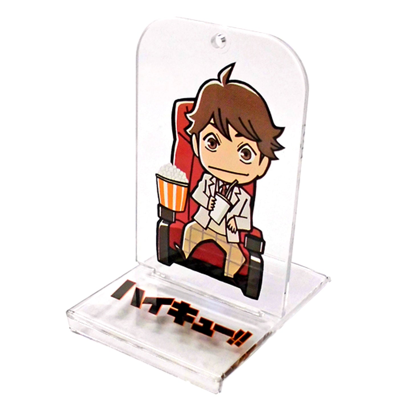 Toru Oikawa Mini Acrylic Standee - Acrylic Stand Movie Compilation Aoba Johsai High School Match Haikyu!! Talent and Sense 1st Week Attendee Bonus [USED]