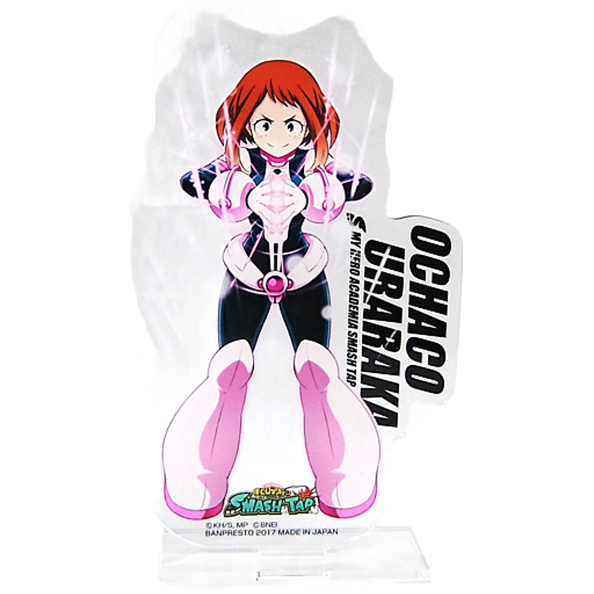 My Hero Academia Ochaco Uraraka Acrylic Stand Ichiban Cafe My Hero Academia Smash Tap! Collaboration Exclusive Acrylic Stands [USED]