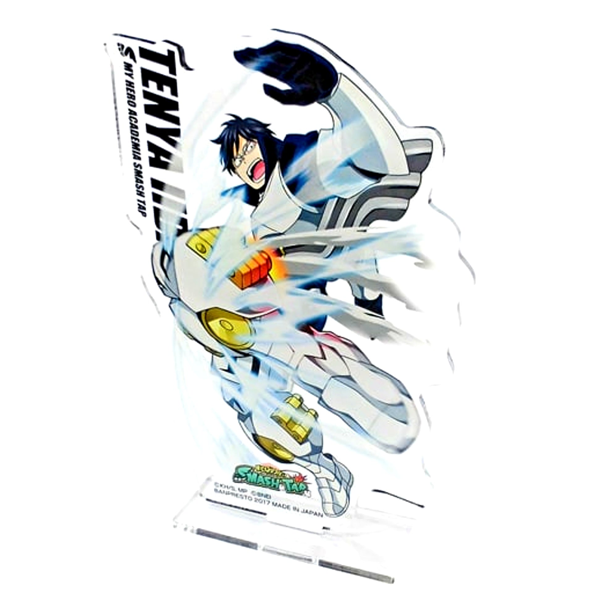 Tenya Iida Acrylic Stand My Hero Academia Smash Tap! Collabo!! Ichiban Cafe [USED]