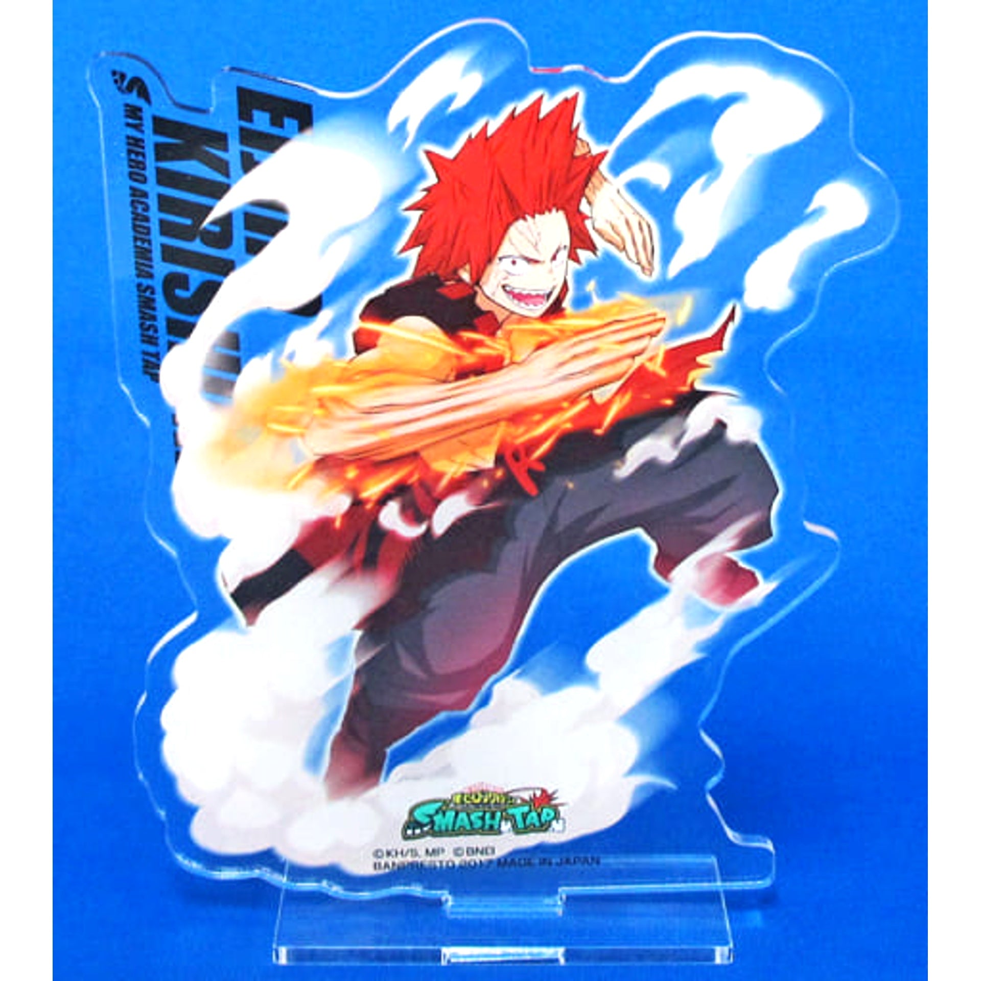 My Hero Academia Eijiro Kirishima Acrylic Stand Ichiban Cafe My Hero Academia Smash Tap Collaboration Acrylic Stands [USED]