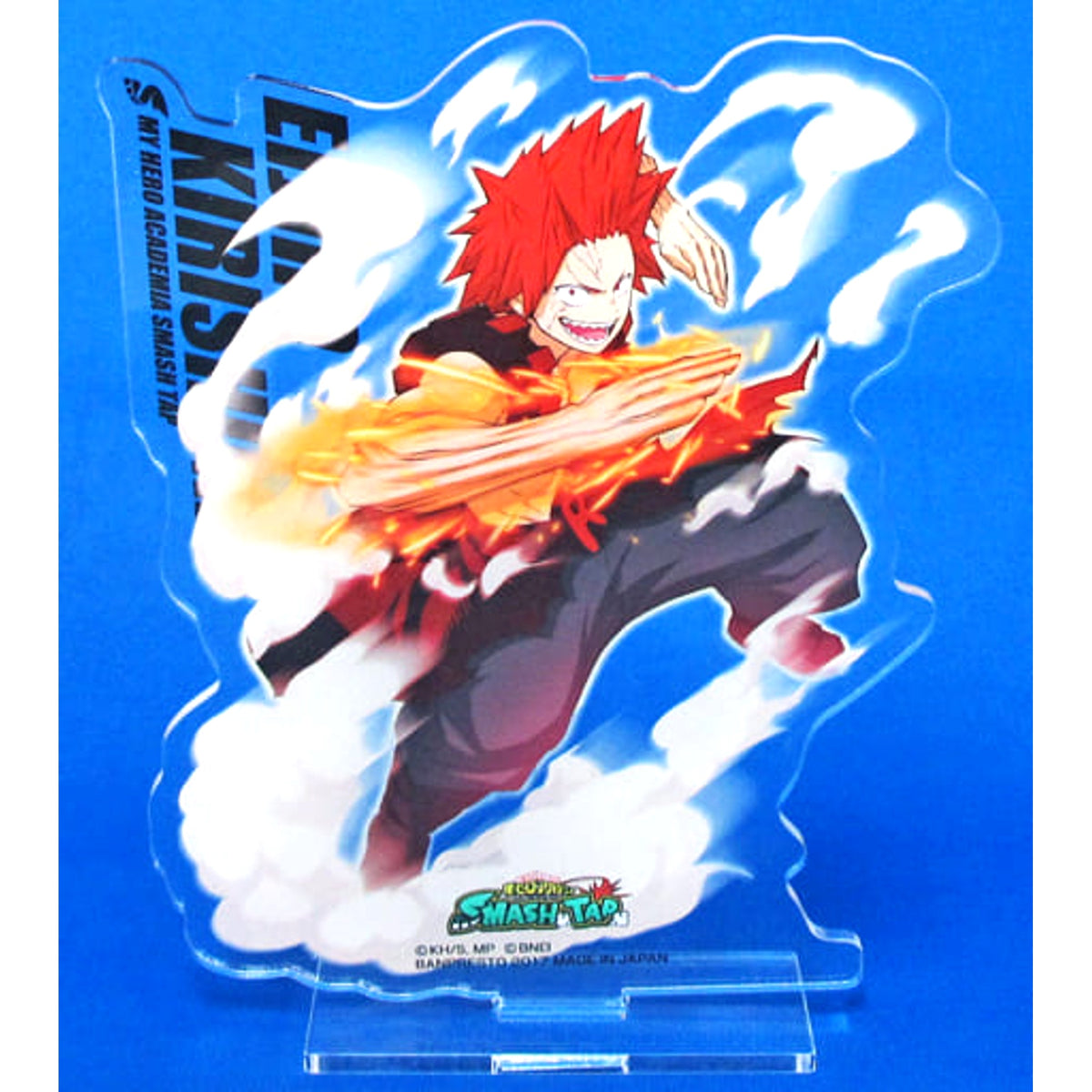 My Hero Academia Eijiro Kirishima Acrylic Stand Ichiban Cafe My Hero Academia Smash Tap Collaboration Acrylic Stands [USED]