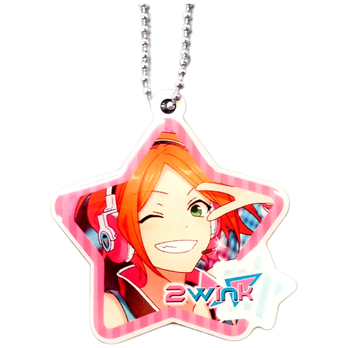 Ensemble Stars! Hinata Aoi Kyuvic Part 2 Plate Keychain Keychains [USED]