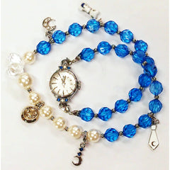 B-PROJECT Kodou Ambitious MooNs Model Bracelet Watch feerique gateau Collaboration [USED]