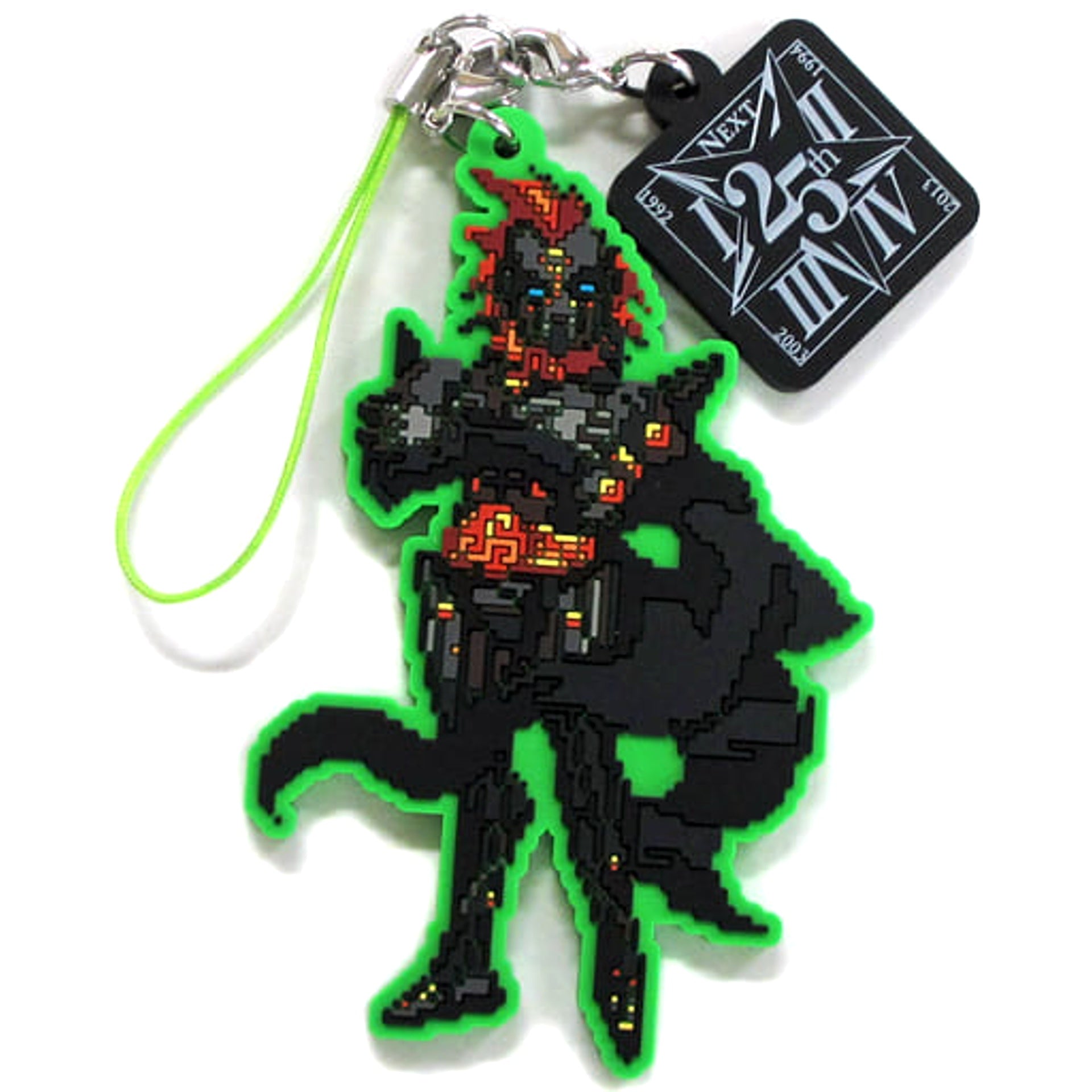 Shin Megami Tensei Dagda Minnano Kuji Dot Rubber Strap 25th Anniversary Prize F Keychains [USED]