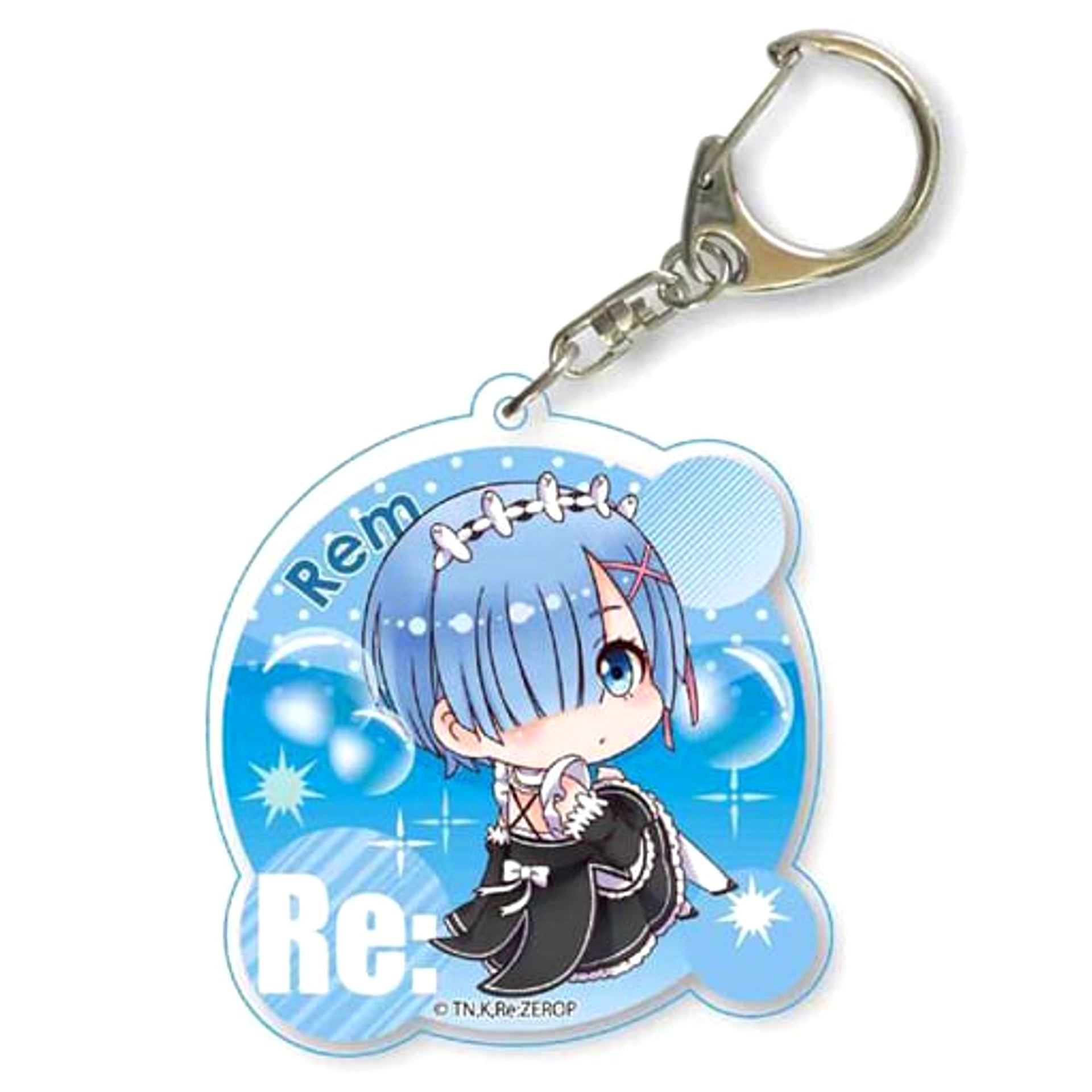 Re:ZERO -Starting Life in Another World- Rem Pukasshu Choideka Acrylic Keychain Keychains [USED]