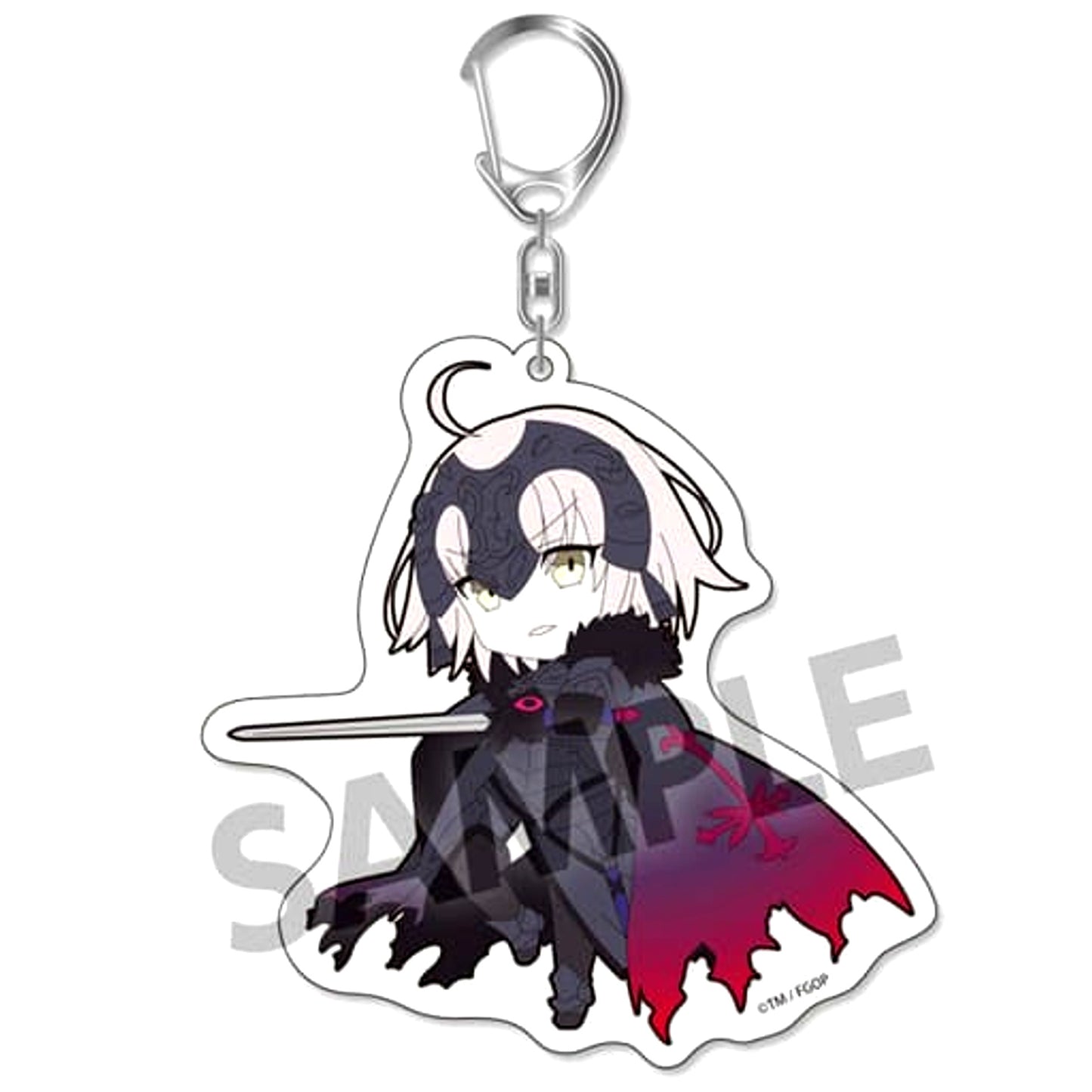 Fate/Grand Order Jeanne d'Arc Alter Pikuriru Trading Acrylic Keychain vol.3 Avenger [USED]