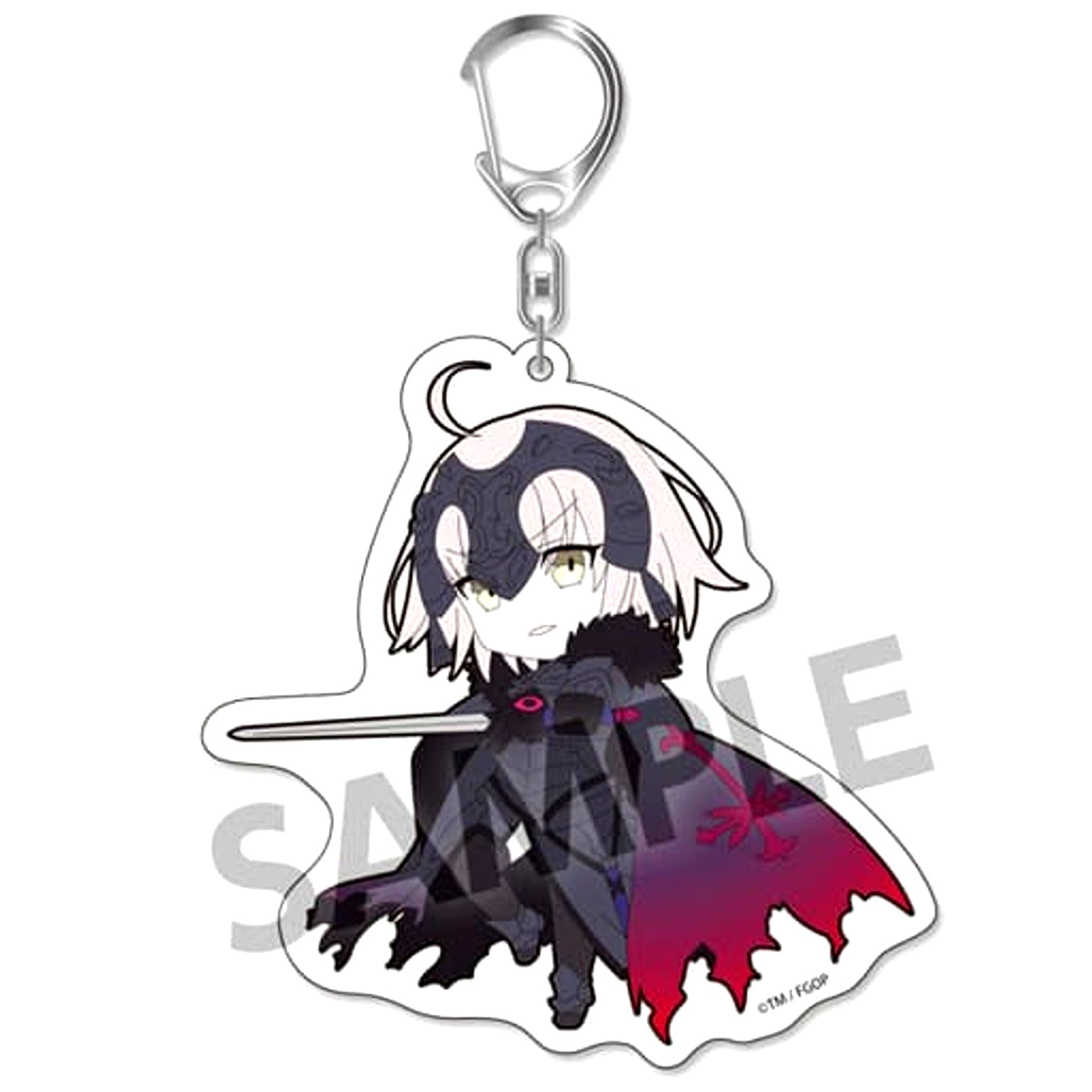 Fate/Grand Order Jeanne d'Arc Alter Pikuriru Trading Acrylic Keychain vol.3 Avenger [USED]