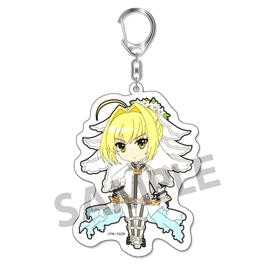 Fate/Grand Order Nero Claudius Bride Saber Pic-Lil! Trading Acrylic Keychain Vol.3 [USED]