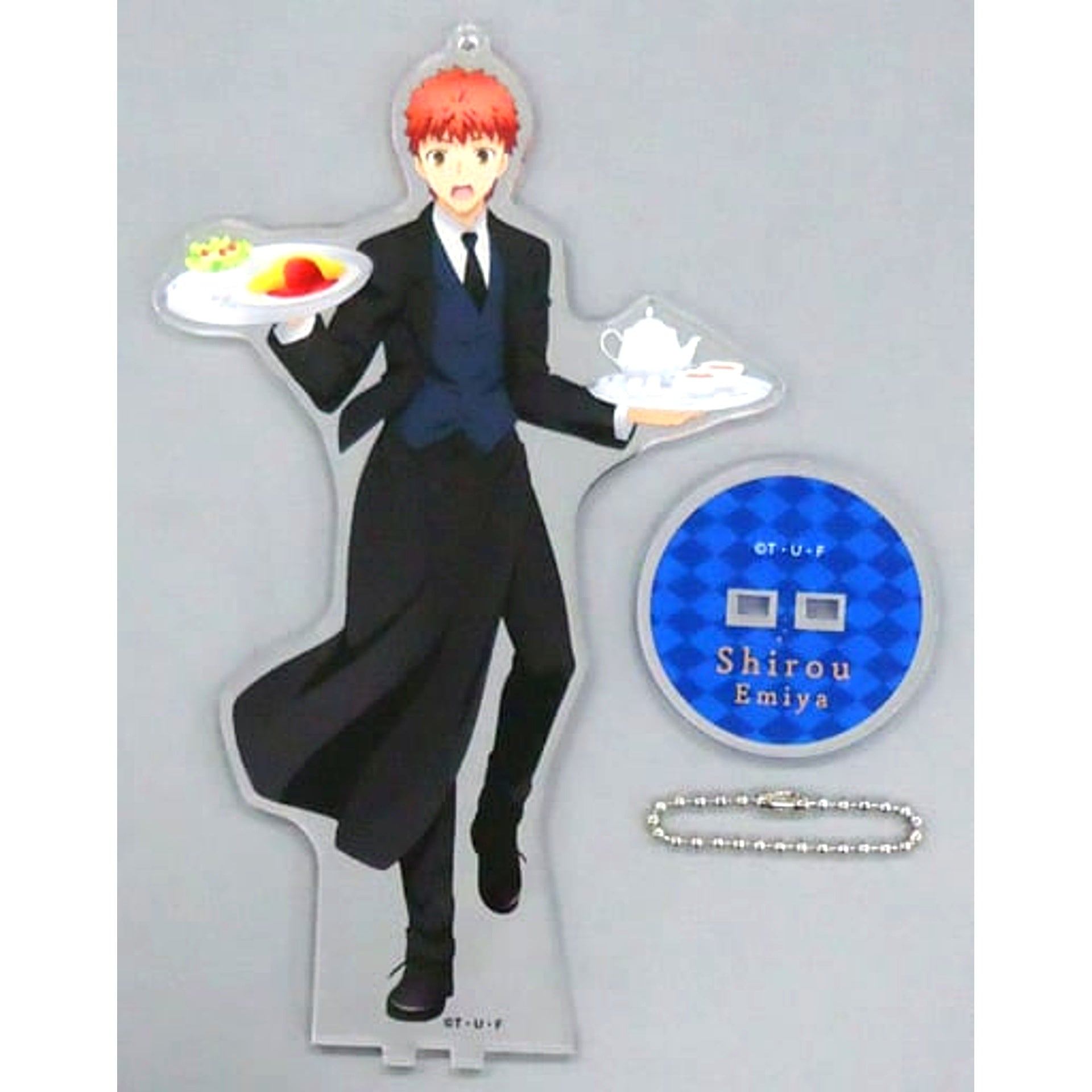 Shirou Emiya Fate/stay night [Heaven's Feel] Newly Drawn Big Acrylic Stand Fate/stay night [Heaven's Feel] x GOOD SMILE x animatecafe [USED]