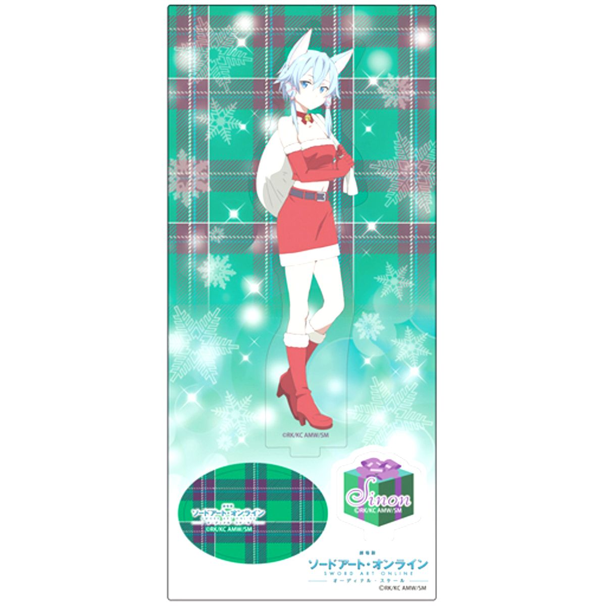 Shino Asada Christmas Acrylic Stand Sword Art Online The Movie: Ordinal Scale [USED]