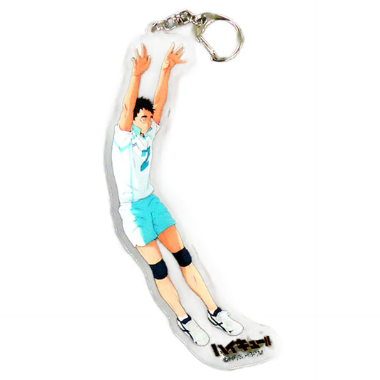 Haikyu!! Season 3 Issei Matsukawa Full Body Acrylic Key Ring Keychains [USED]