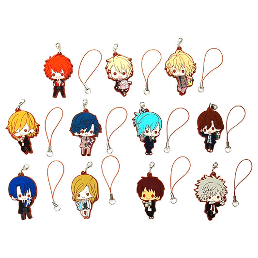 Masato Hijirikawa, etc. Uta no Prince Sama Maji LOVE Legend Star Rubber Strap Collection Sweet Gift Ver. All 11 Types Set Key Ring [USED]