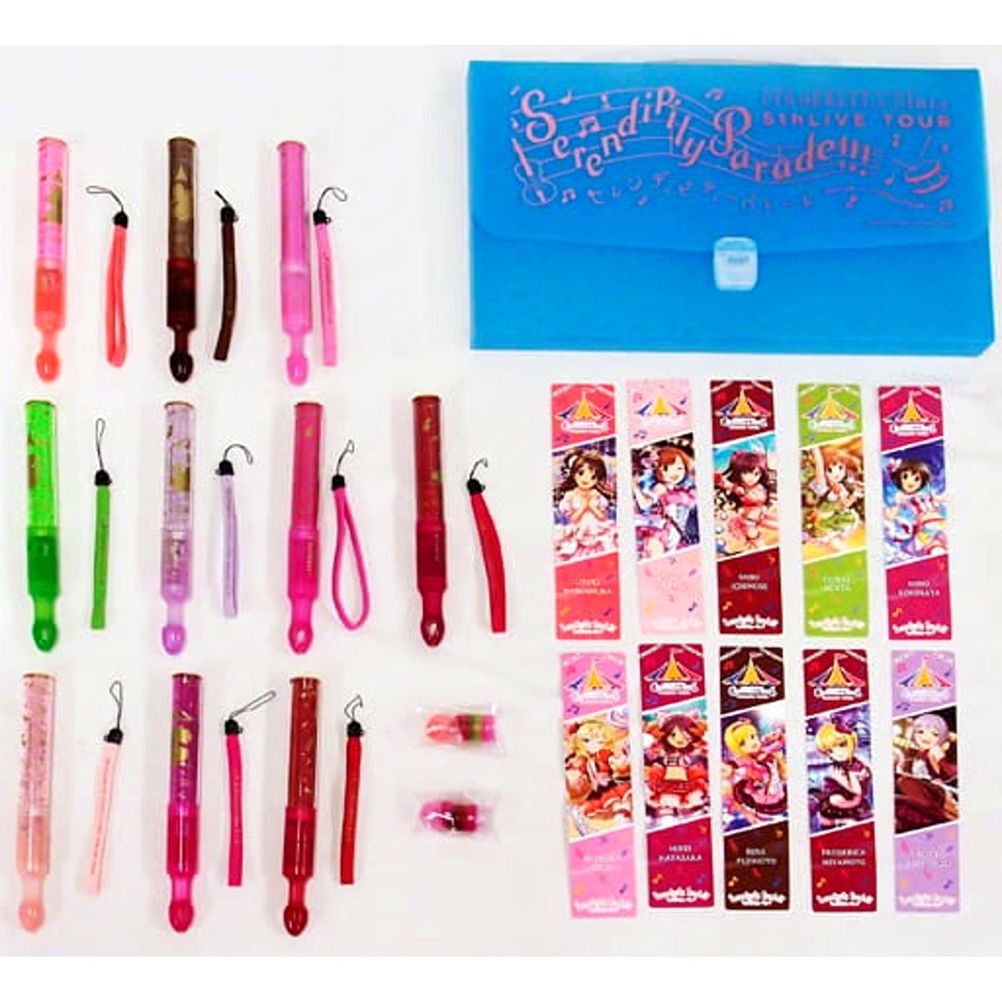 THE IDOLM@STER CINDERELLA GIRLS Official Concert Light 10-Color Set 5thLIVE TOUR Ver. at SSA DAY2 Cute THE IDOLM@STER CINDERELLA GIRLS 5thLIVE TOUR Serendipity Parade!!! [USED]