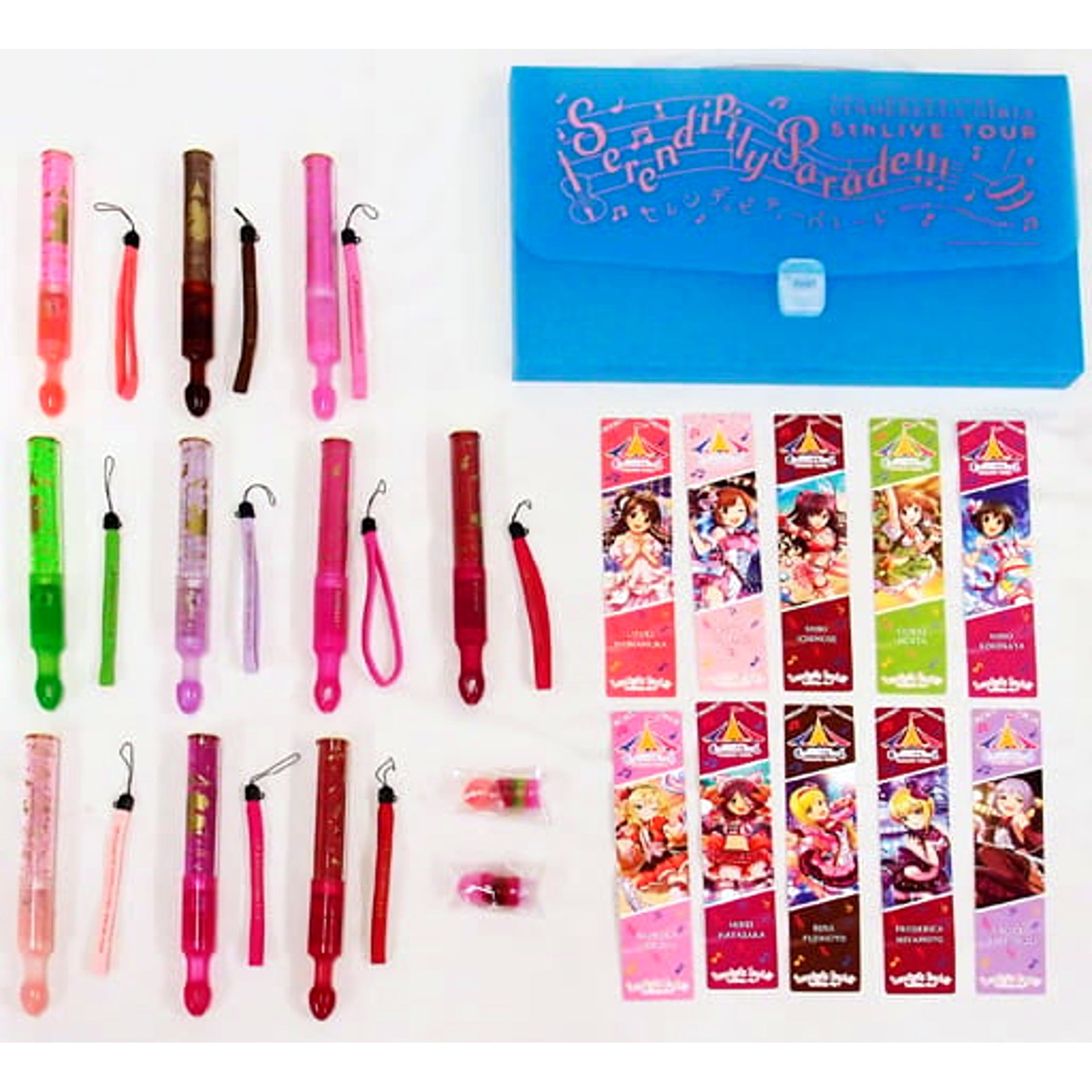 THE IDOLM@STER CINDERELLA GIRLS Official Concert Light 10-Color Set 5thLIVE TOUR Ver. at SSA DAY2 Cute THE IDOLM@STER CINDERELLA GIRLS 5thLIVE TOUR Serendipity Parade!!! [USED]