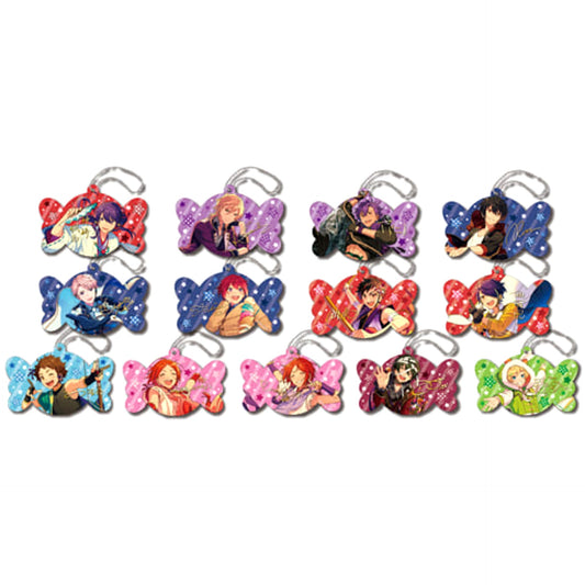 Souma Kanzaki & Others Ensemble Stars! All 13 Types Set Candy Acrylic Keychain C Event [USED]