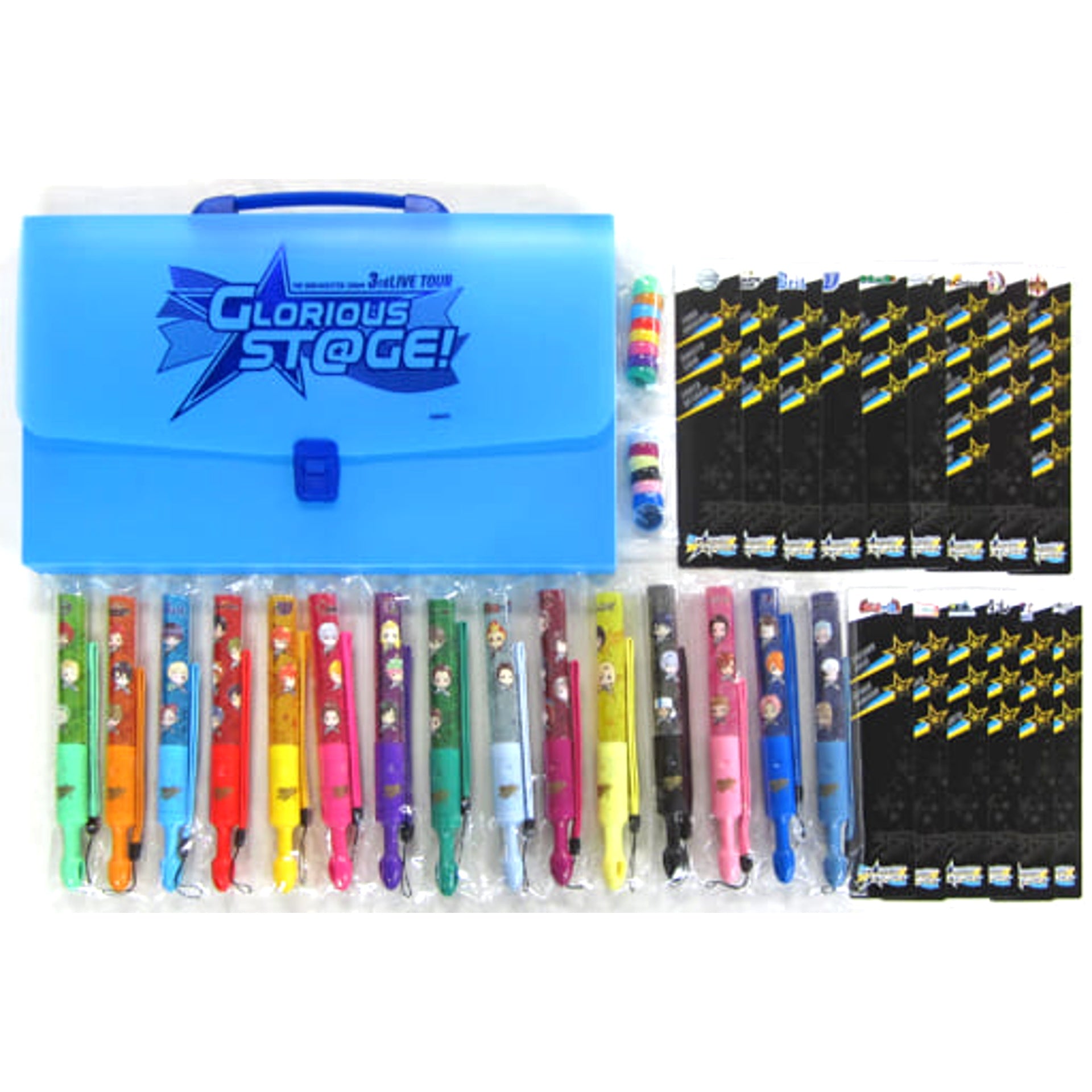 THE IDOLM@STER SideM Unit Set Set of 15 Official Concert Light 3rdLIVE TOUR GLORIOUS STAGE Exclusive [USED]
