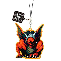 Shin Megami Tensei Belial 25th Anniversary Dot Rubber Strap II Keychains [USED]