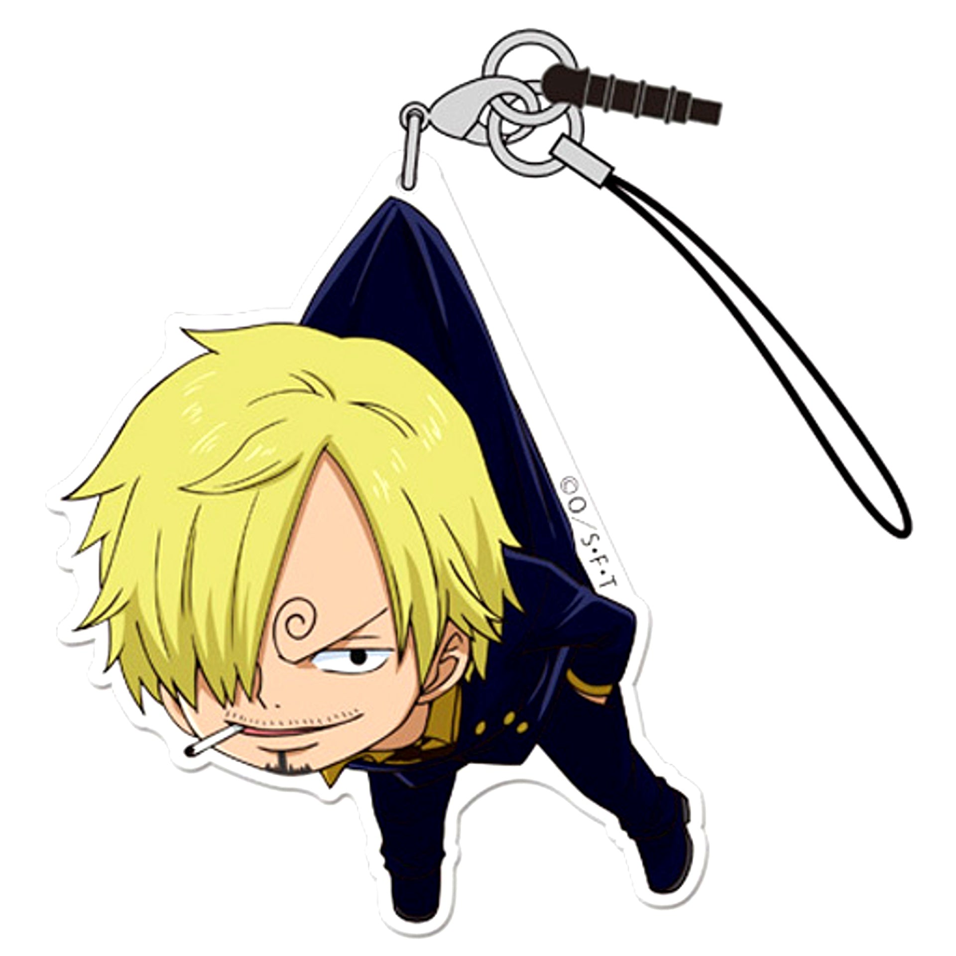 Sanji One Piece Acrylic Tsumamare Strap [USED]