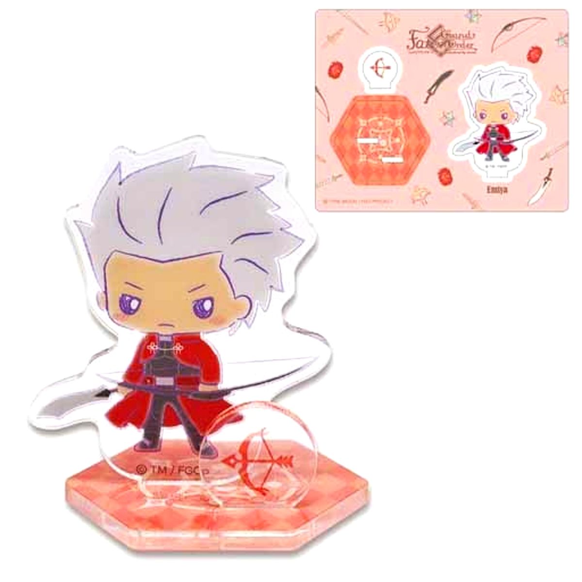 Archer, EMIYA Fate/Grand Order X Sanrio Acrylic Stand Design Produced by Sanrio [USED]
