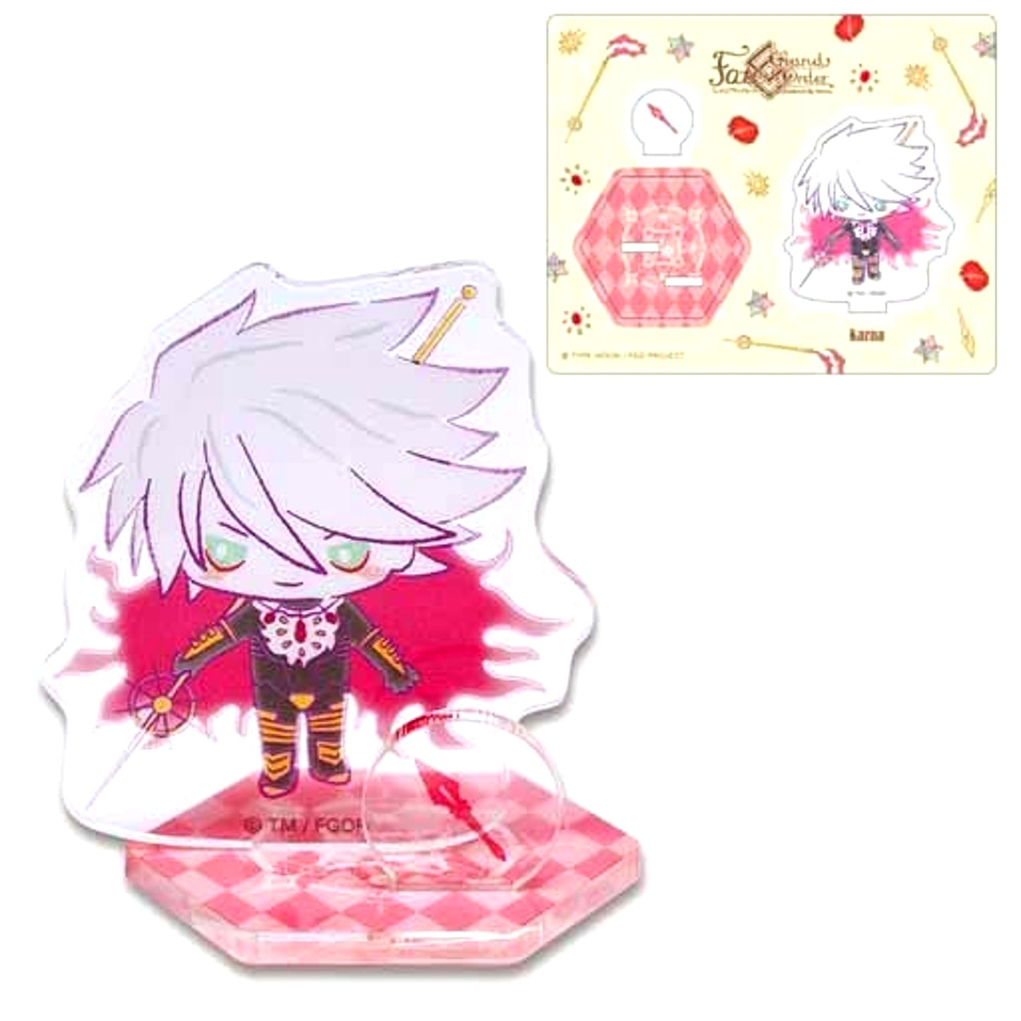 Lancer Karna Design produced by Sanrio Acrylic Stand Fate/Grand Order Sanrio [USED]