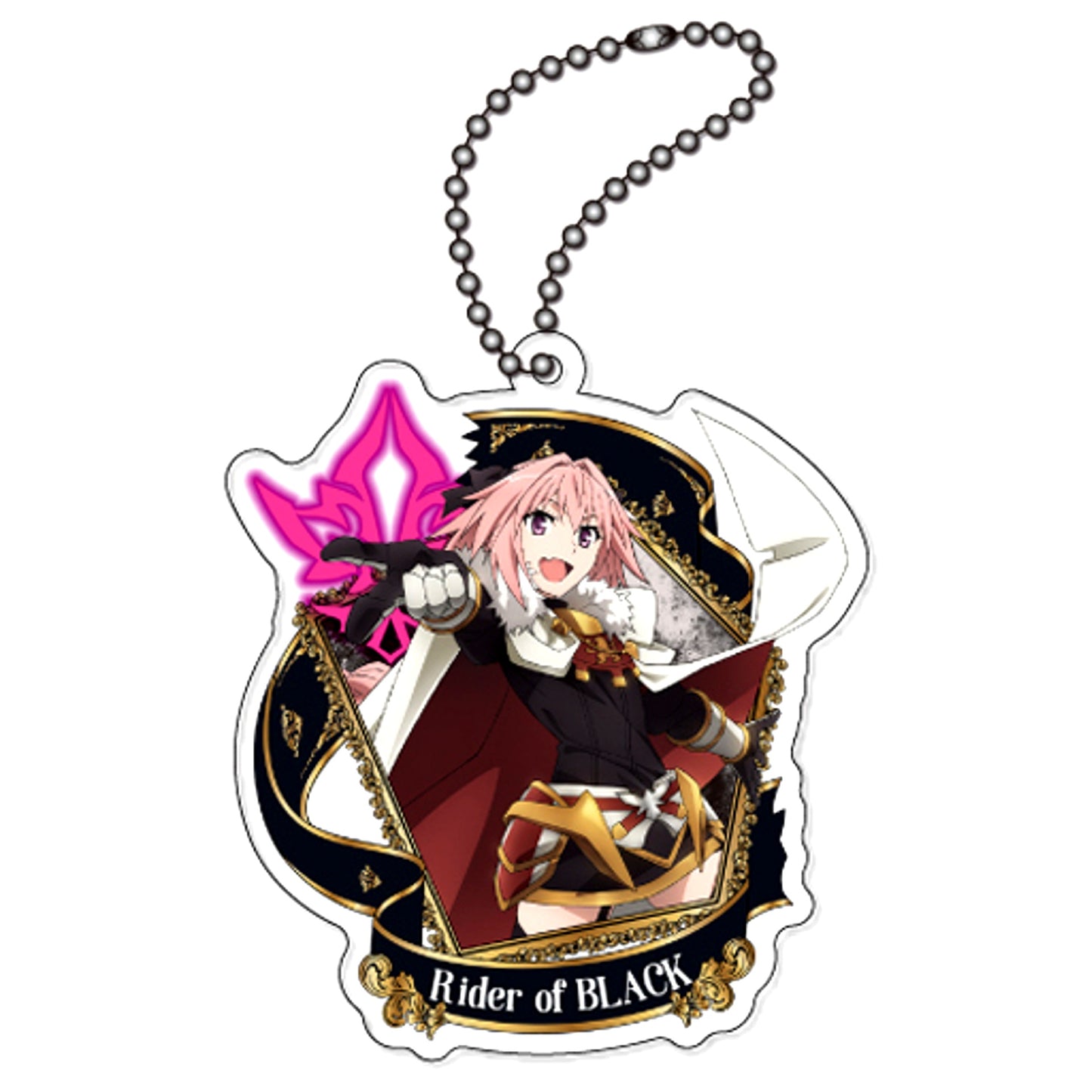 Rider of Black Fate/Apocrypha Acrylic Keychain [USED]