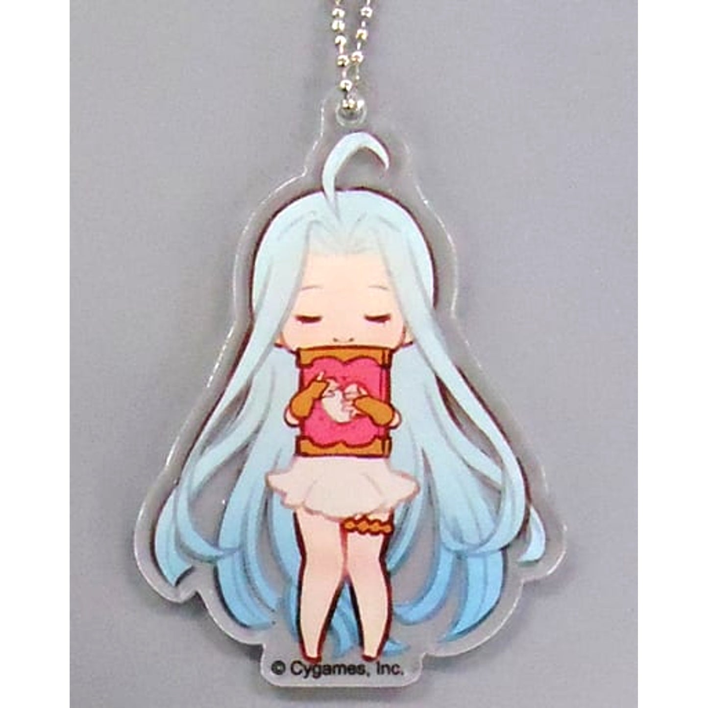 Granblue Fantasy Lyria A Standing Holding Book Acrylic Keychain Granblue Fantasy Exhibition Exclusive Keychains [USED]