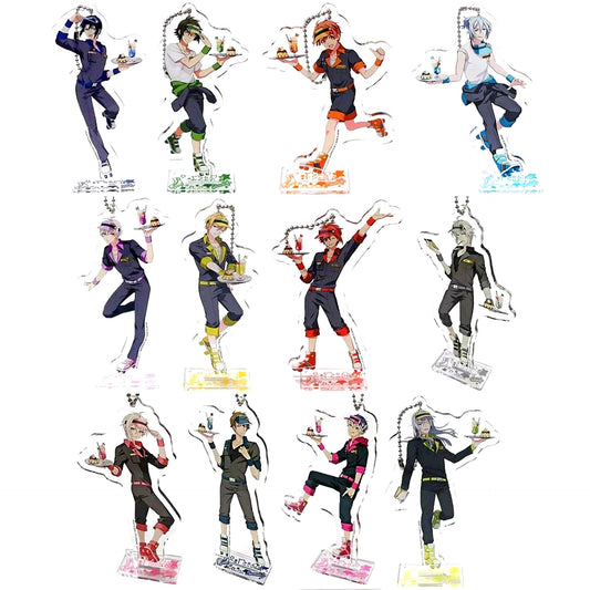 Set of 12 IDOLiSH7 Order Please! Ichiban Cafe Acrylic Stand [USED]