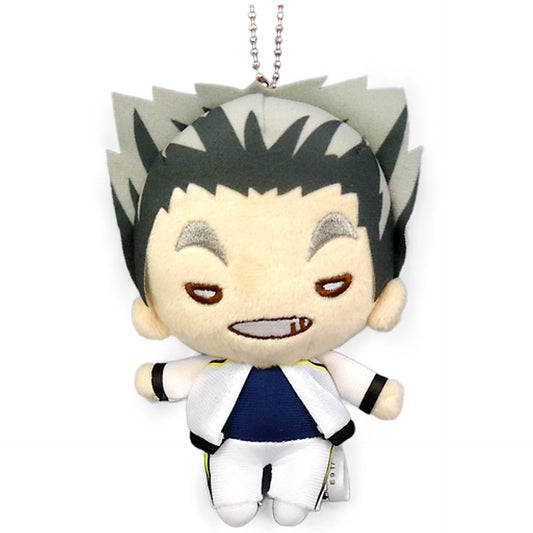 Haikyu!! Kotaro Bokuto Tracksuit Nitotan Plush Toy with Ball Chain Jump Shop 2017 Men's Volleyball Club Joint Practice Meeting Limited Keychains [USED]