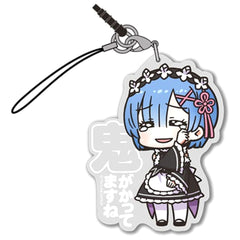 Re:ZERO -Starting Life in Another World- Rem Oni Gakatte Masune Acrylic Strap Acrylic Item [USED]