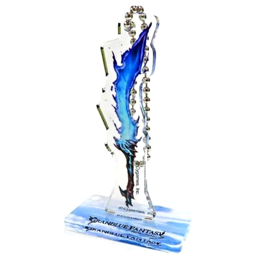 Granblue Fantasy Old Cortana Acrylic Keychain With Stand Weapon Collection Ver.2 Granblue Festival 2017 Limited Keychains [USED]