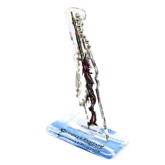 Granblue Fantasy Tiamat Bolt Omega Acrylic Keychain With Stand Weapon Collection Ver.2 Granblue Festival 2017 Limited Keychains [USED]