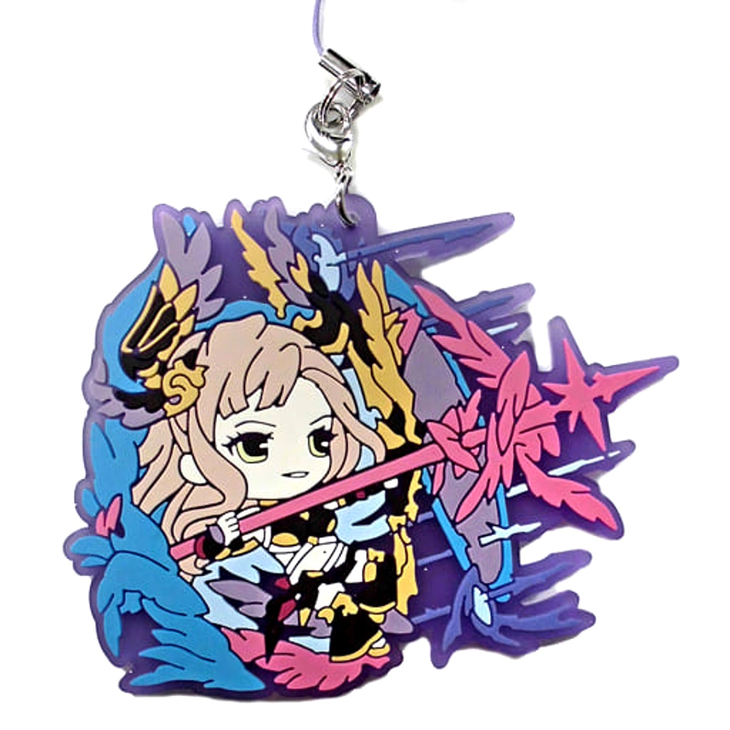 Granblue Fantasy Tweyen Two-Crown Bow Capsule Rubber Mascot Granblue Fes 2017 Limited Keychains [USED]
