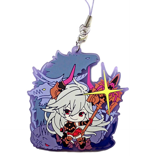 Granblue Fantasy Threo Three-Tiger Axe Capsule Rubber Mascot Granblue Fes 2017 Limited Keychains [USED]