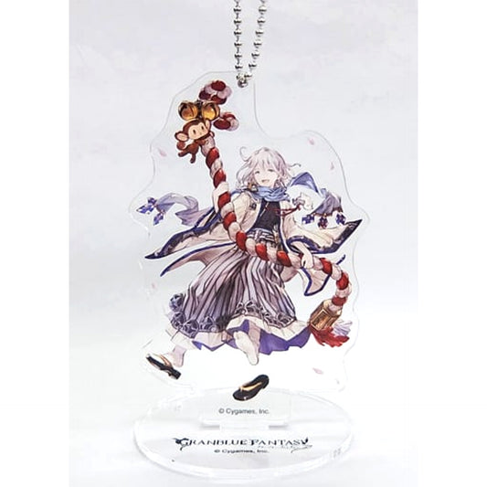 Granblue Fantasy Noa Aofuji-Hakama Big Acrylic Keychain with Stand Skin Collection A Granblue Festival 2017 Limited Keychains [USED]
