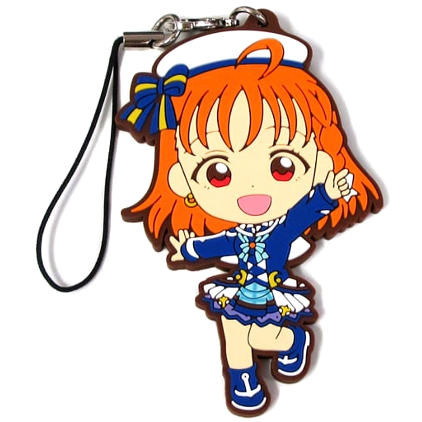 Love Live! Sunshine!! Chika Takami TV Anime Season 2 New Costume Ver. Ichiban Kuji 4th Rubber Charm Prize N [USED]
