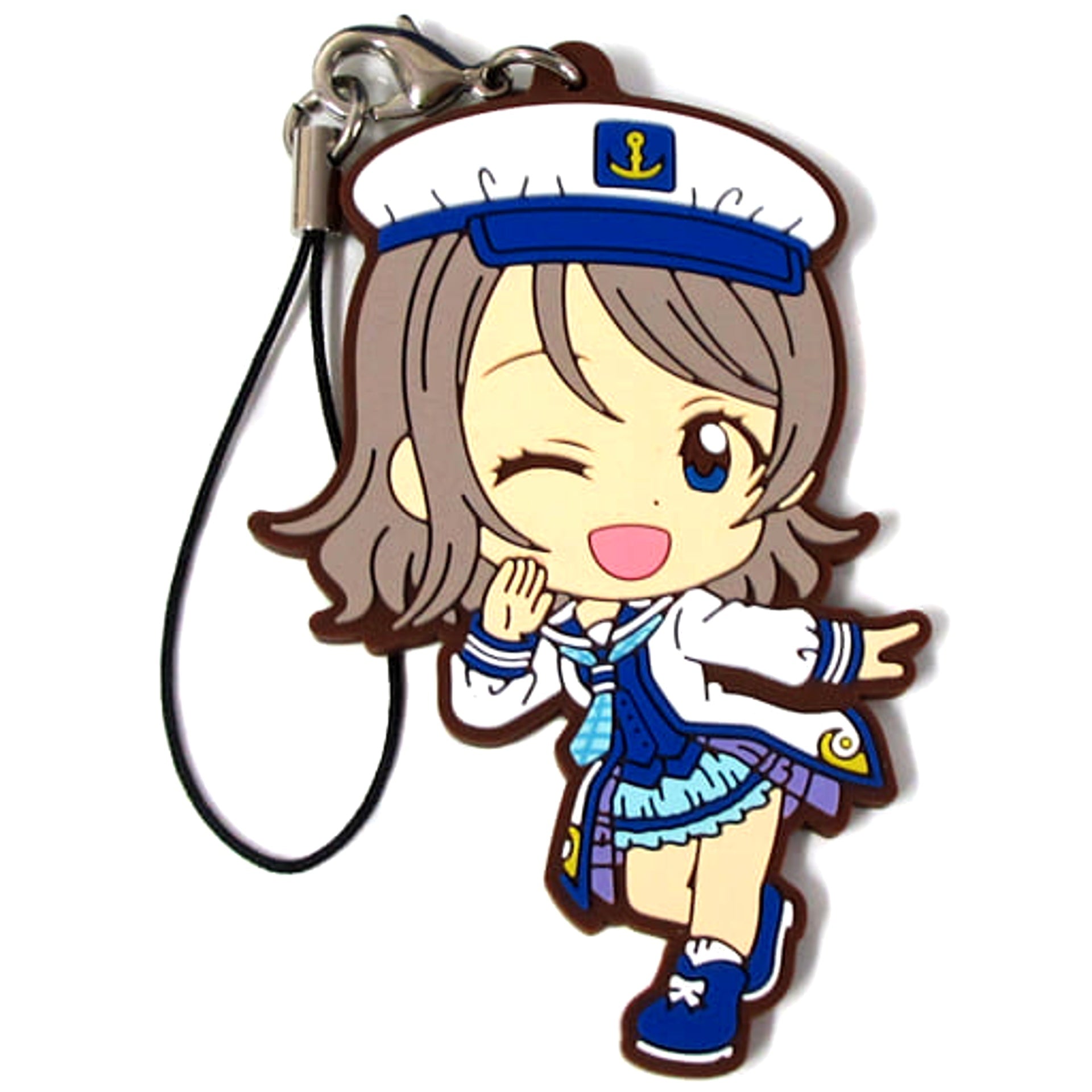 Love Live! Sunshine!! You Watanabe TV Anime Season 2 New Costume Ver. Ichiban Kuji 4th Rubber Charm Prize N [USED]