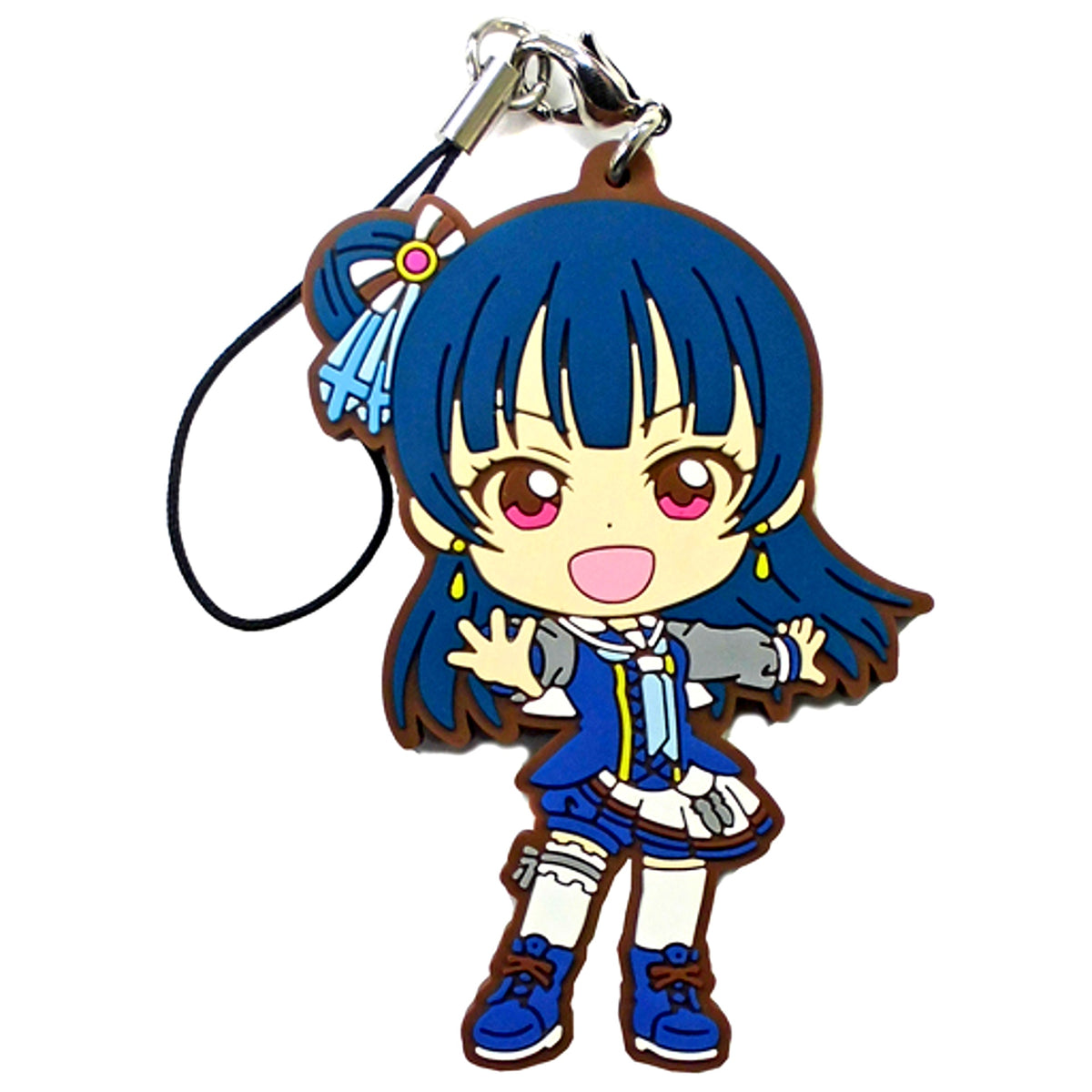 Yoshiko Tsushima TV Anime Season 2 New Outfit Ver. Rubber Strap Ichiban Kuji Love Live! Sunshine!! 4th Prize N [USED]