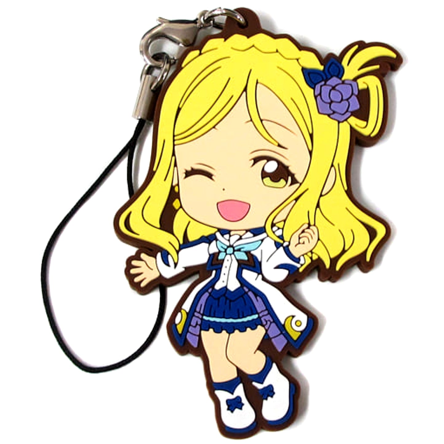 Love Live! Sunshine!! Mari Ohara TV Anime Season 2 New Costume Ver. Ichiban Kuji 4th Rubber Charm Prize N [USED]