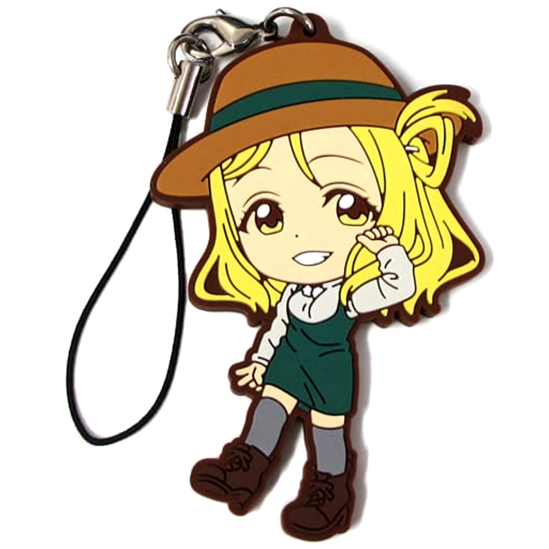Love Live! Sunshine!! Mari Ohara Casual Ver. Ichiban Kuji 4th Rubber Charm Prize O [USED]