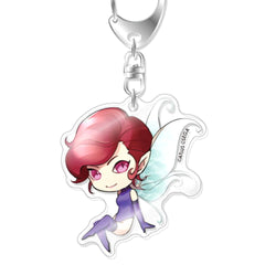 Shin Megami Tensei Pixie Chara Form Megaten 25th Anniversary Acrylic Keychain Collection Vol.1 Keychains [USED]