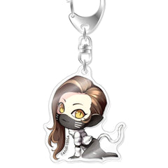 Shin Megami Tensei Nekomata Chara Form Megaten 25th Anniversary Acrylic Keychain Collection Vol.1 Keychains [USED]
