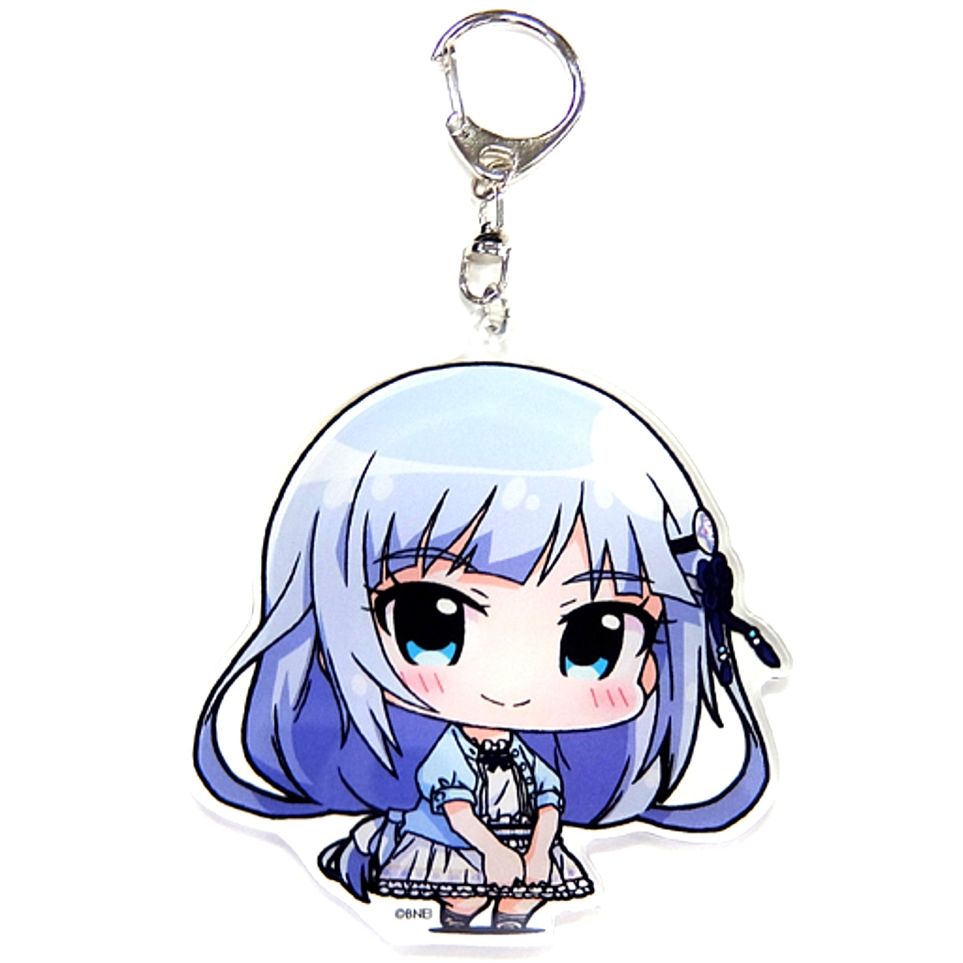 Tsumugi Shiraishi Minicchu The Idolm@ster Million Live! Big Acrylic Keychain C93 [USED]