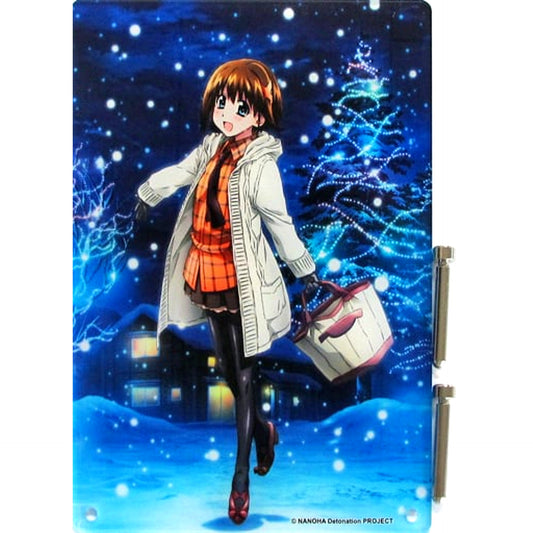 Hayate Yagami Acrylic Stand Bundle Bonus for C93 Magical Girl Lyrical Nanoha Detonation Nationwide Special Advance Ticket with 2 Acrylic Stands [USED]