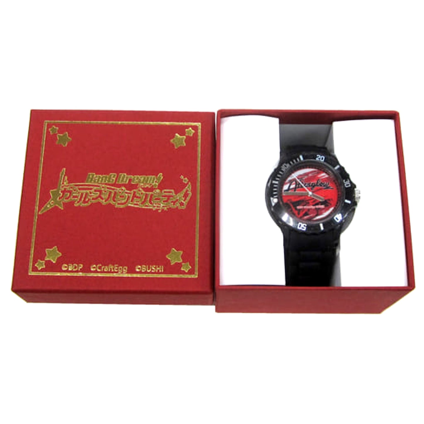 BanG Dream! Girls Band Party! Afterglow Silicone Watch C93 Goods [USED]