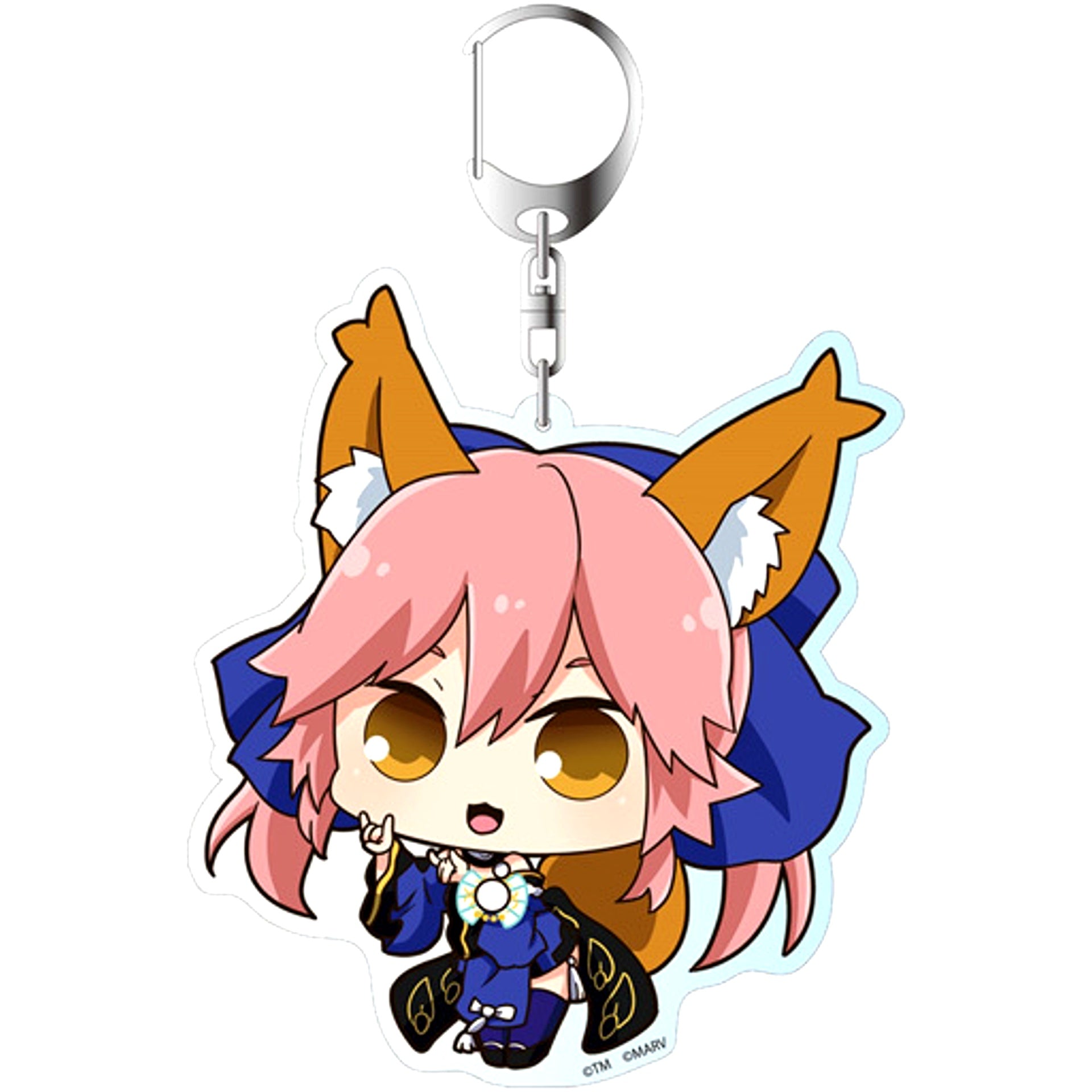 Caster Tamamo no Mae Fate/EXTELLA Big Keychain [USED]