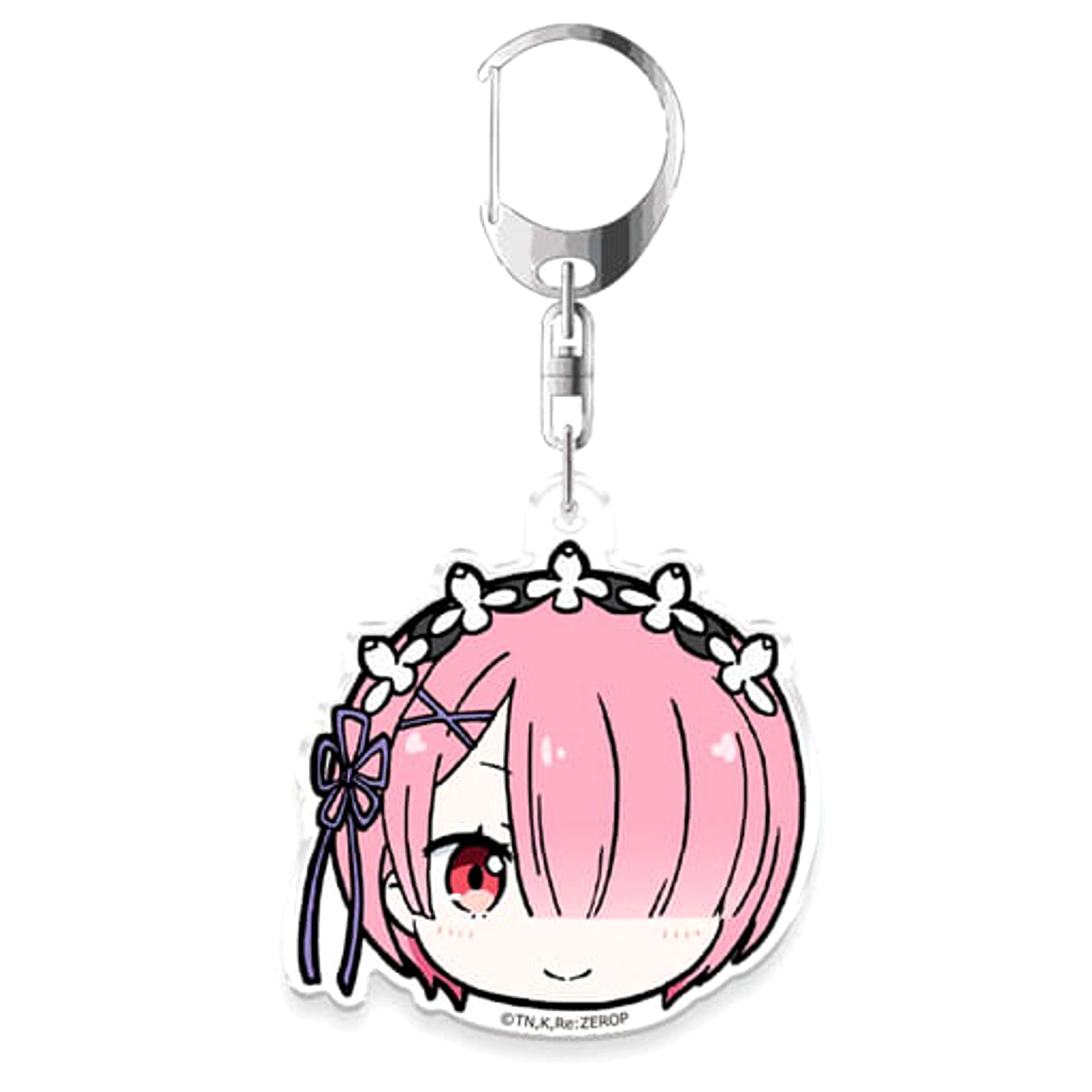Re:ZERO -Starting Life in Another World- Ram Churu Chara Keychain Keychains [USED]