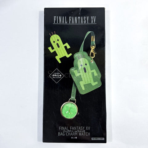 Final Fantasy XV Cactuar Bag Charm Watch [USED] — photo 1