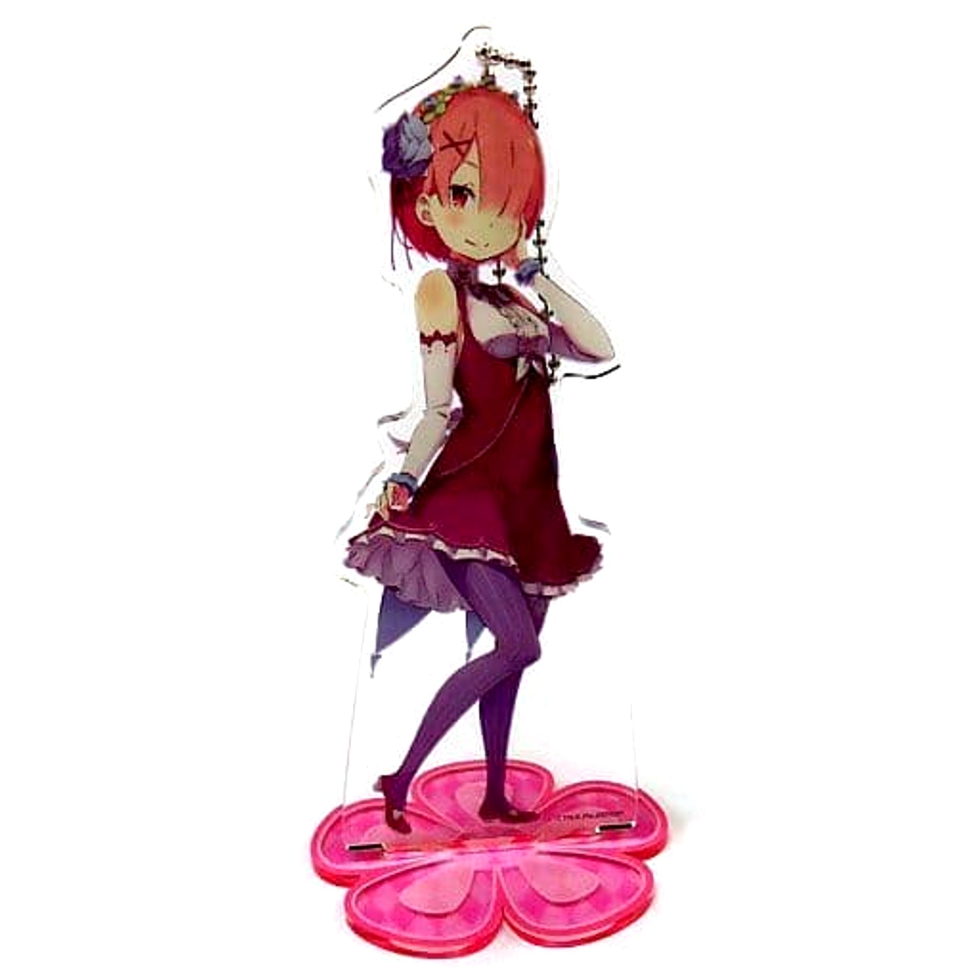 Re:ZERO -Starting Life in Another World- Ram Newly Drawn by Shinichiro Otsuka Ver. Acrylic Stand Keychain Re: Zero kara Hajimeru Ram to Rem no Tanjobi Seikatsu 2018 in Shibuya Marui Limited Acrylic Stands [USED]