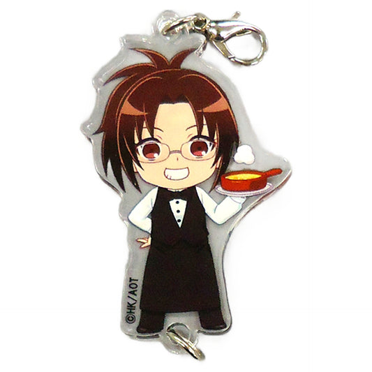 Hange Zoe Garcon Attack on Titan: The Roar of Awakening Acrylic Charms Charaum Cafe Limited Charm [USED]